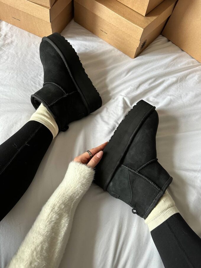 Ugg Mini Platform Black - Зображення 4