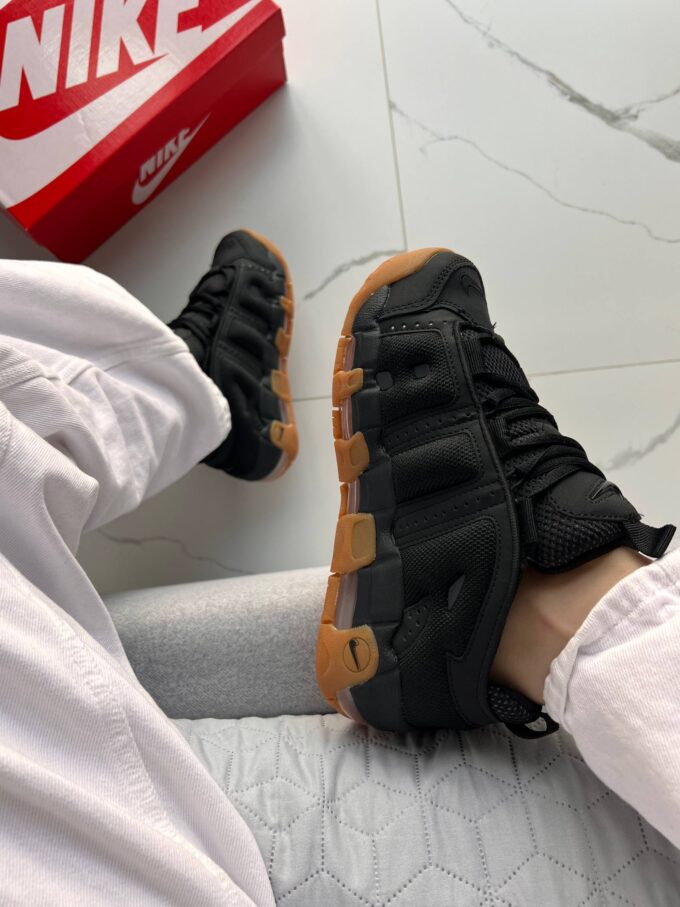 Nike Air More Uptempo Low Black Gum - Зображення 4