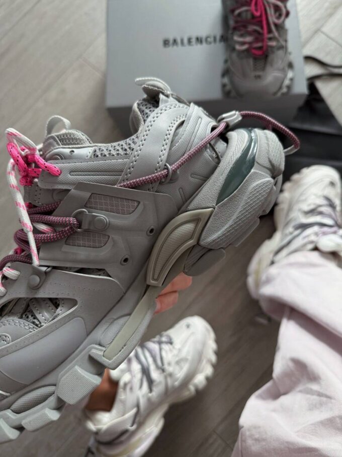 Balenciaga Track Trail Laces WMNS Grey Pink - Зображення 3