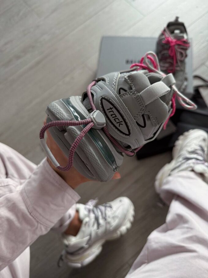 Balenciaga Track Trail Laces WMNS Grey Pink - Зображення 5