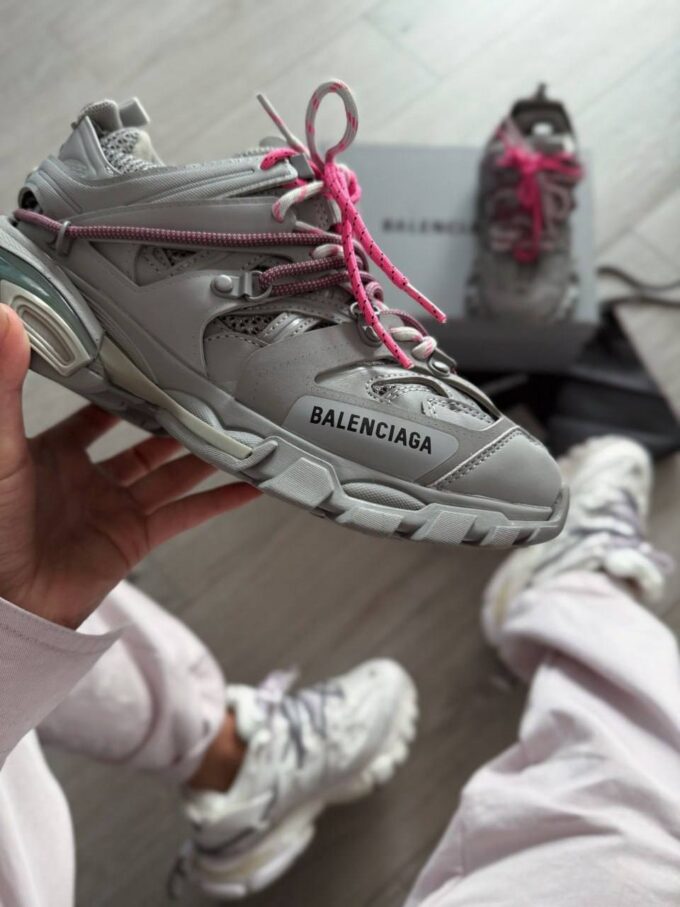 Balenciaga Track Trail Laces WMNS Grey Pink - Зображення 2