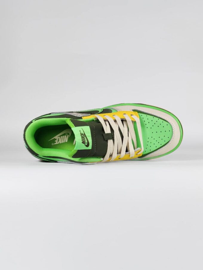 Nike SB Dunk Low Green Yellow - Зображення 3