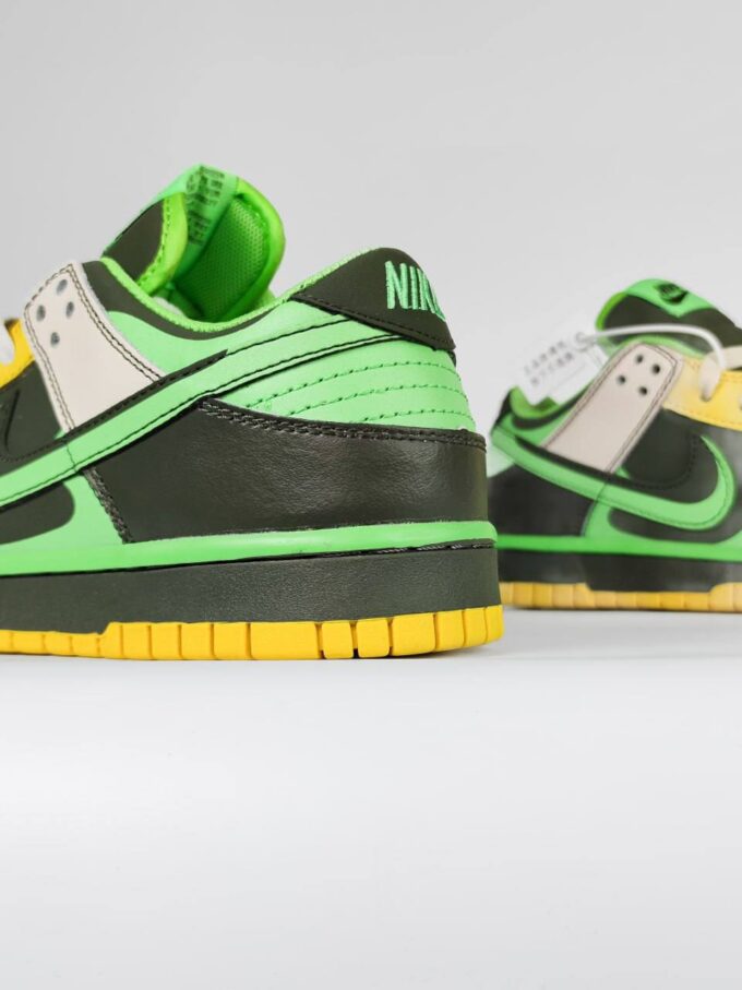 Nike SB Dunk Low Green Yellow - Зображення 5