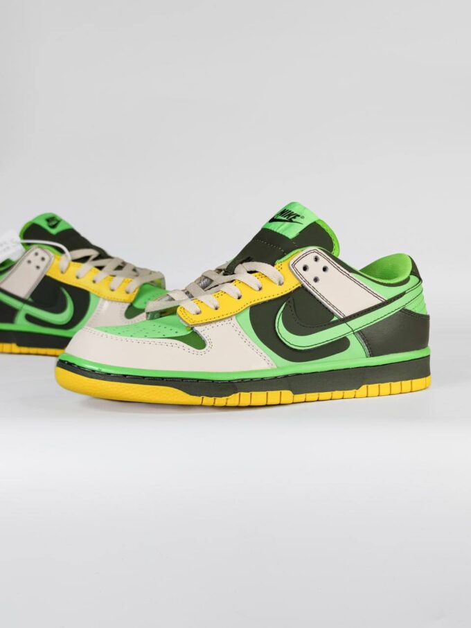 Nike SB Dunk Low Green Yellow - Зображення 2