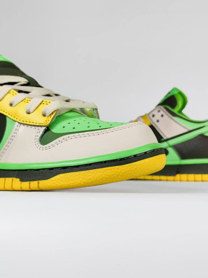 Nike SB Dunk Low Green Yellow - Зображення 4