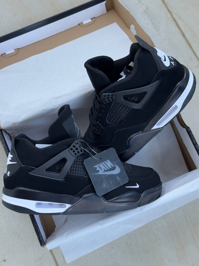 Air Jordan 4 Nigel Brick by Brick Black - Зображення 3