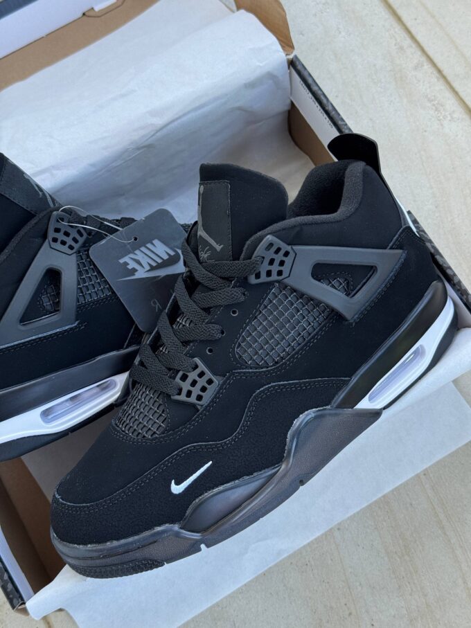 Air Jordan 4 Nigel Brick by Brick Black - Зображення 4