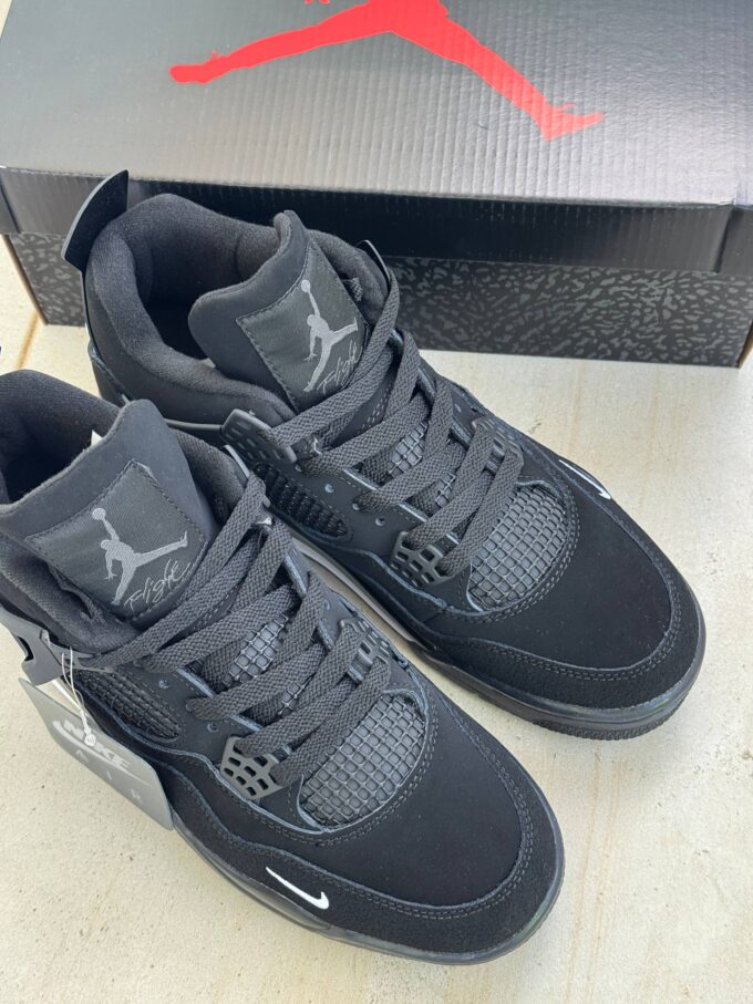 Air Jordan 4 Nigel Brick by Brick Black - Зображення 5