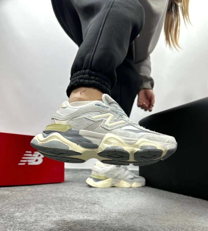 New Balance 9060 Quartz Grey Team Cream Sea Solt Cordura Thermo - Зображення 4