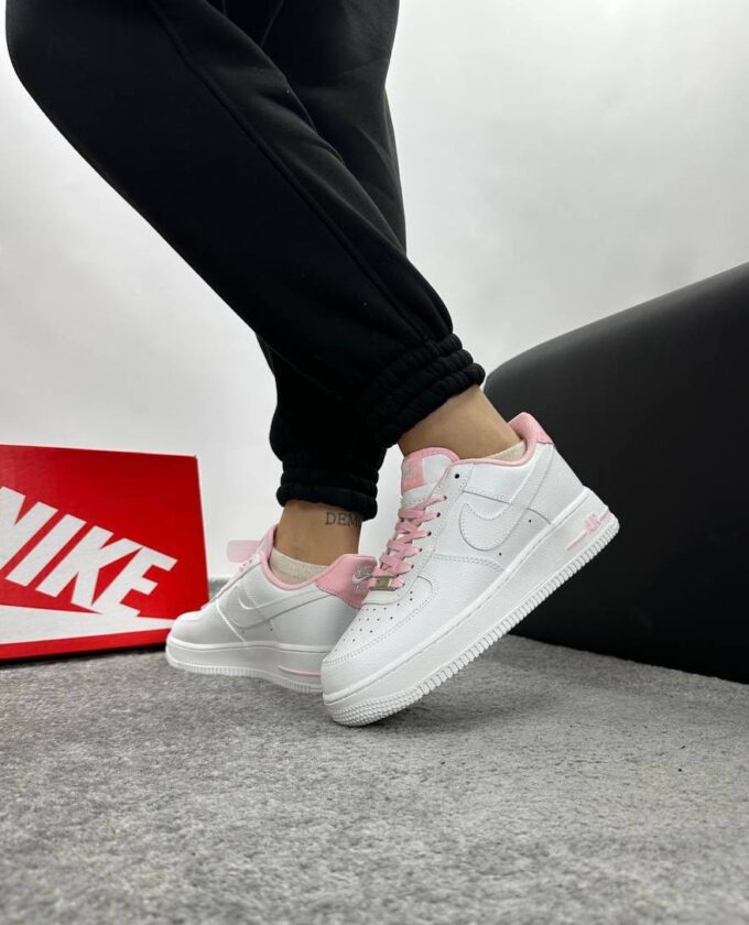 Nike Air Force White Pink - Зображення 2