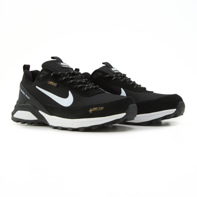 Nike Rivah GTX Black White Fur - Зображення 3