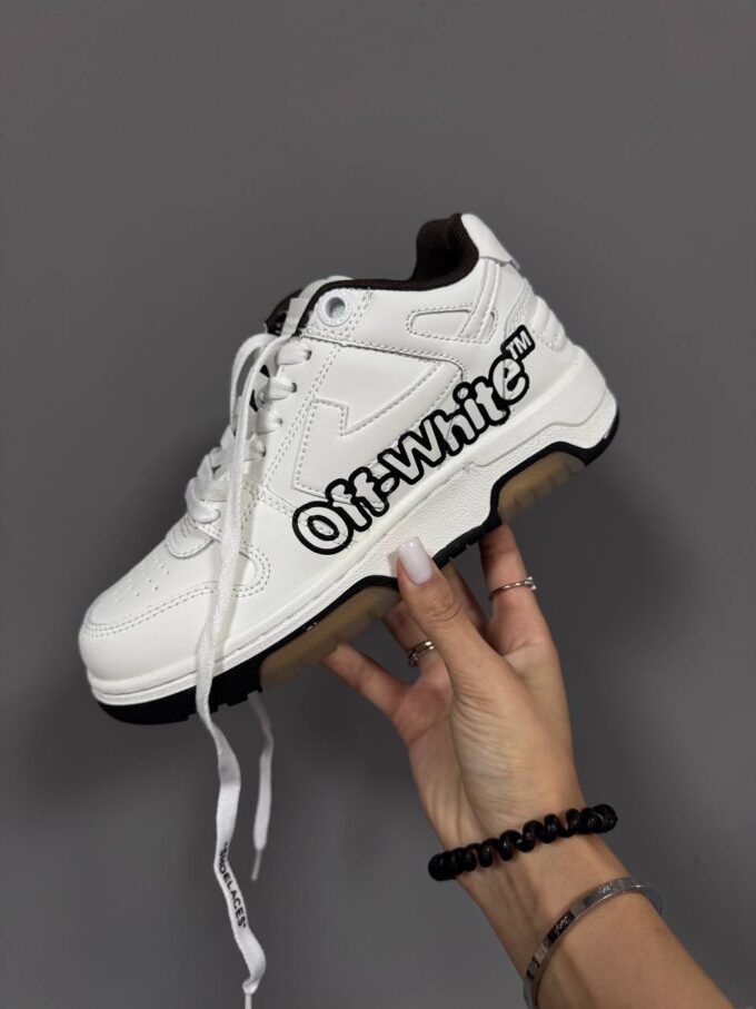 Off-White Out of Office For Walking White Logo Black