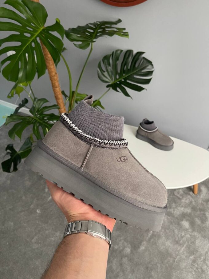 Ugg Tasman Platform Sock Grey - Зображення 2