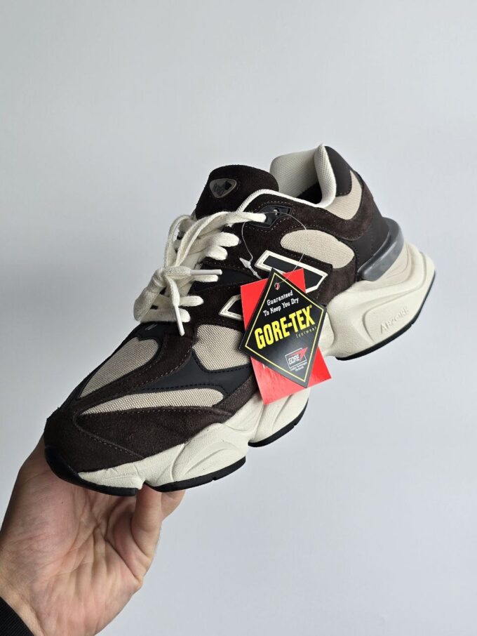 New Balance 9060 Gore-Tex Brown Beige - Зображення 3