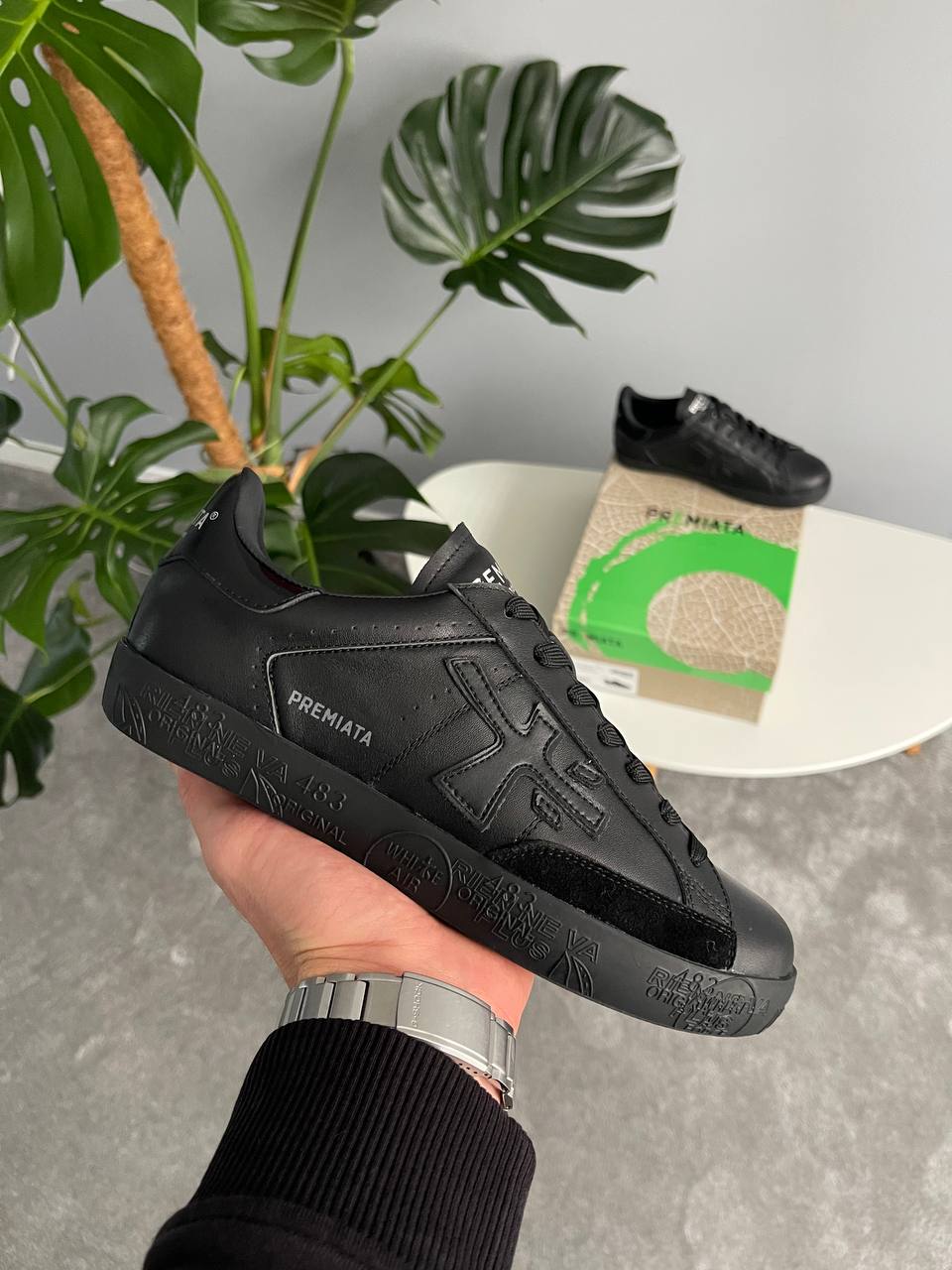 Premiata Stevend 6660 Total Black
