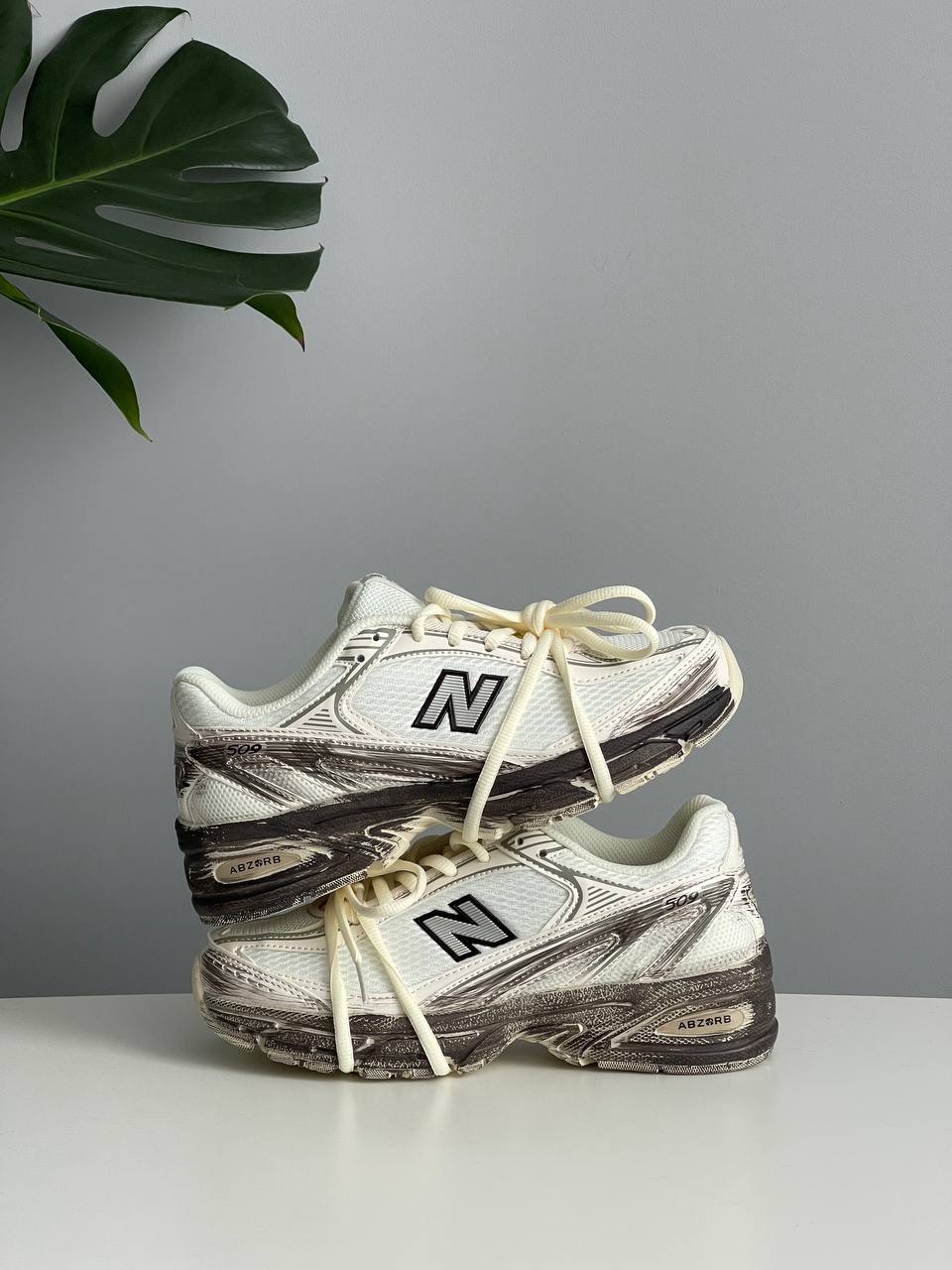 New Balance 509 Beige Black Custom - Зображення 2