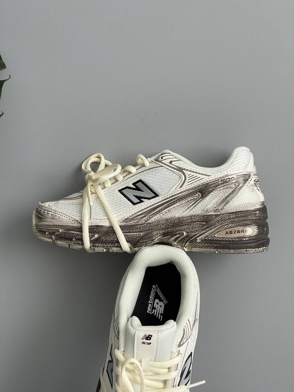 New Balance 509 Beige Black Custom - Зображення 3
