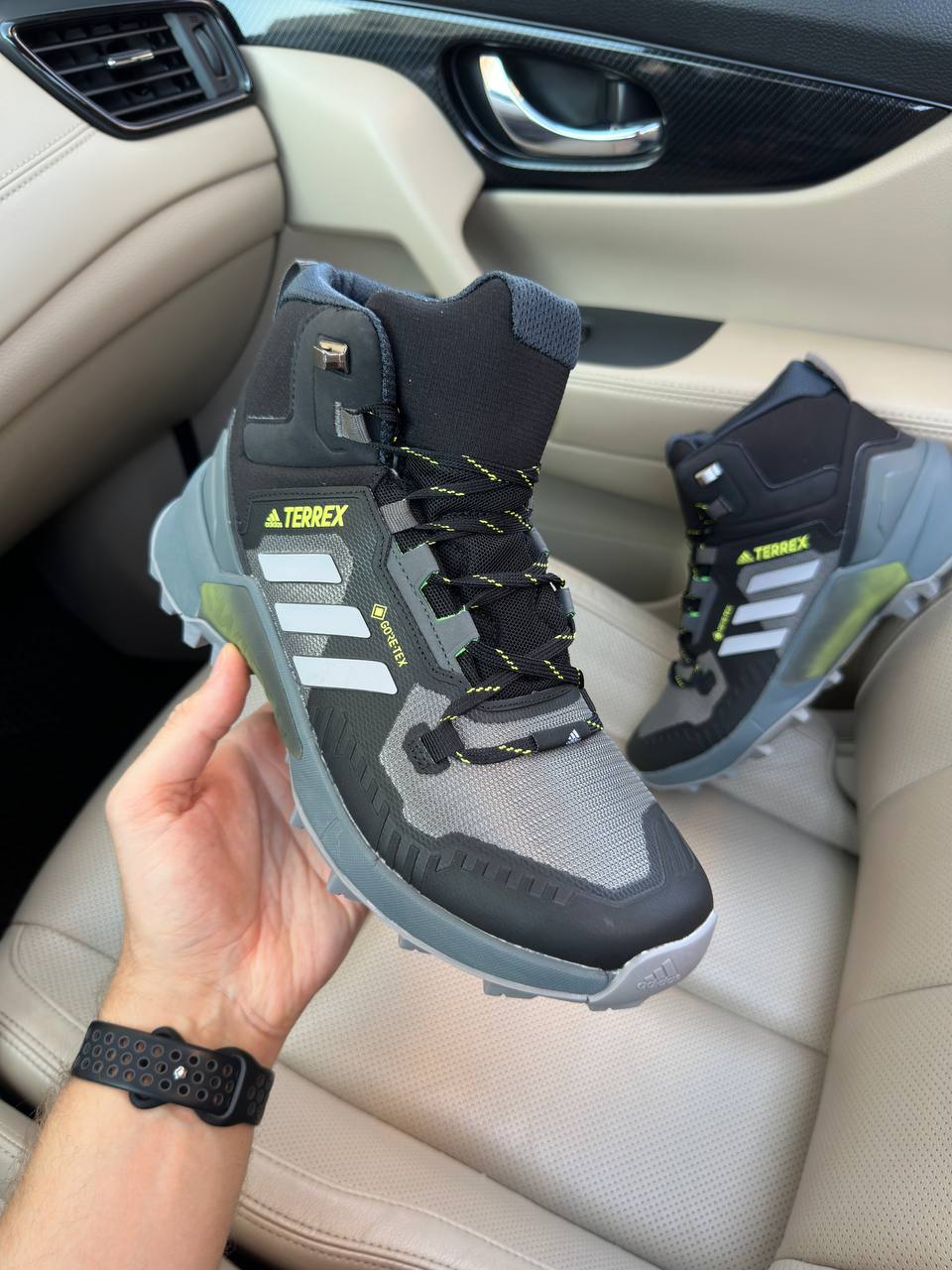 Adidas Terrex Swift R3 GTX Grey Black High - Зображення 2