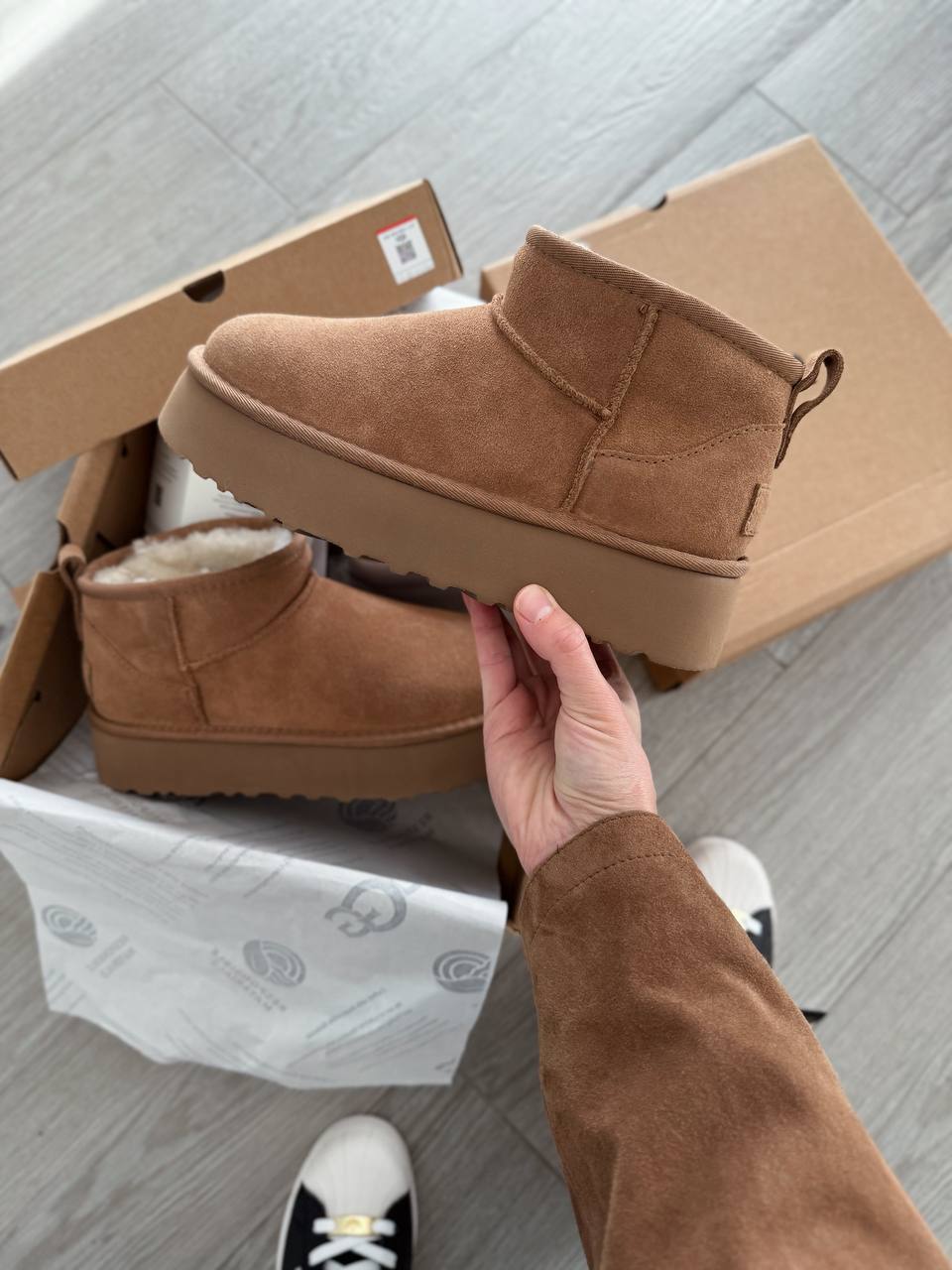 Ugg Classic Ultra Mini Platform Driftwood