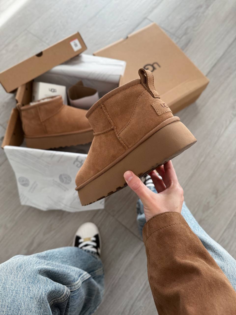 Ugg Classic Ultra Mini Platform Driftwood - Зображення 3