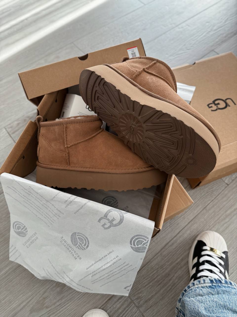 Ugg Classic Ultra Mini Platform Driftwood - Зображення 5