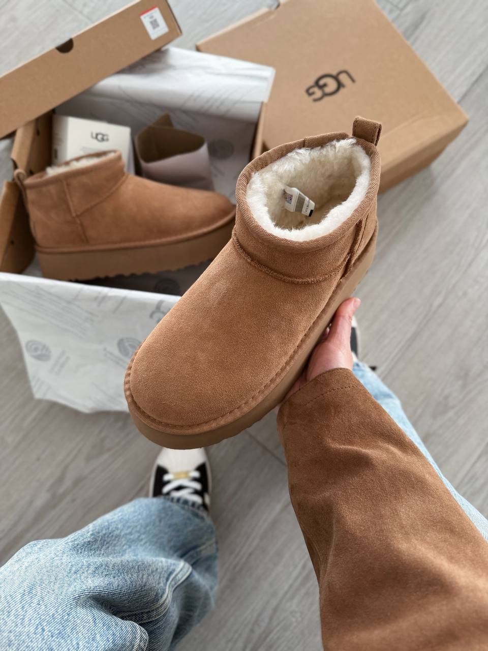 Ugg Classic Ultra Mini Platform Driftwood - Зображення 2