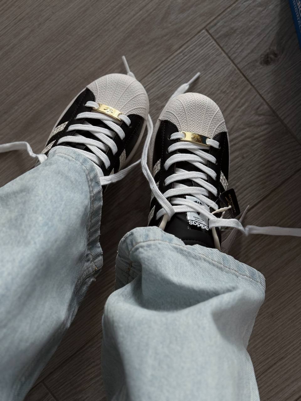 Adidas Superstar Core Black Cream White - Зображення 3