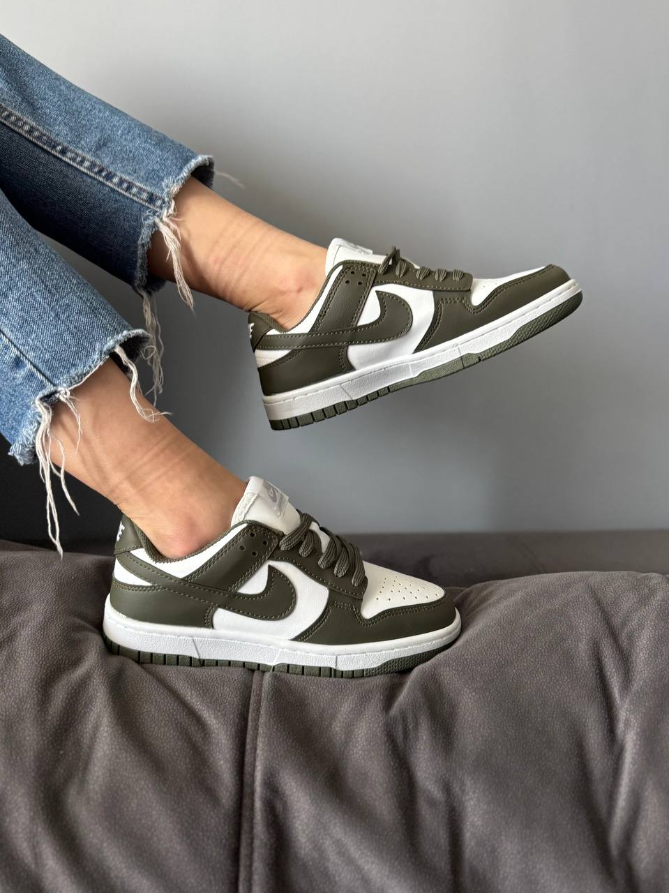 Nike SB Dunk Olive - Зображення 4