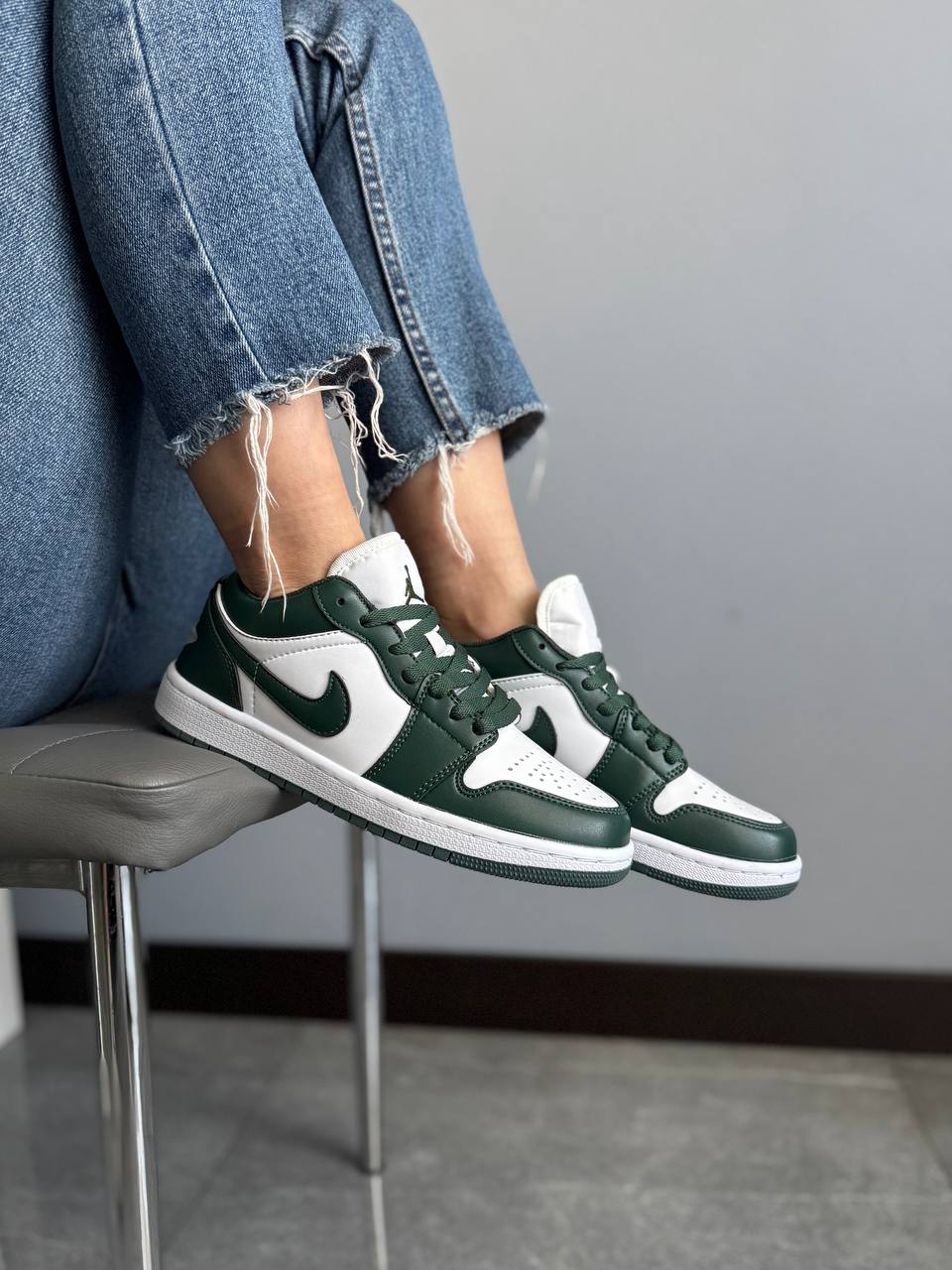 Nike Air Jordan 1 Low Green - Зображення 3