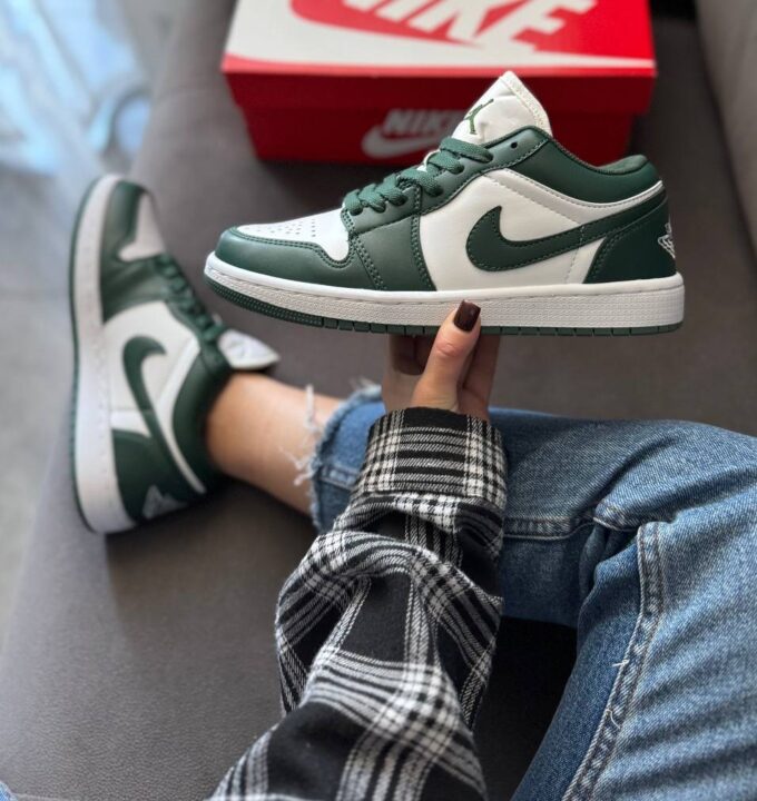 Nike Air Jordan 1 Low Green - Зображення 5