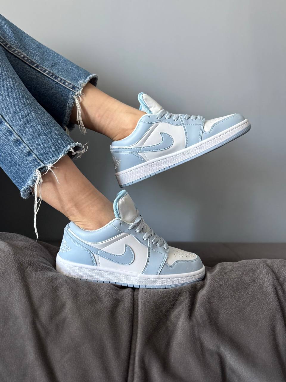 Nike Air Jordan 1 Low Blue - Зображення 4