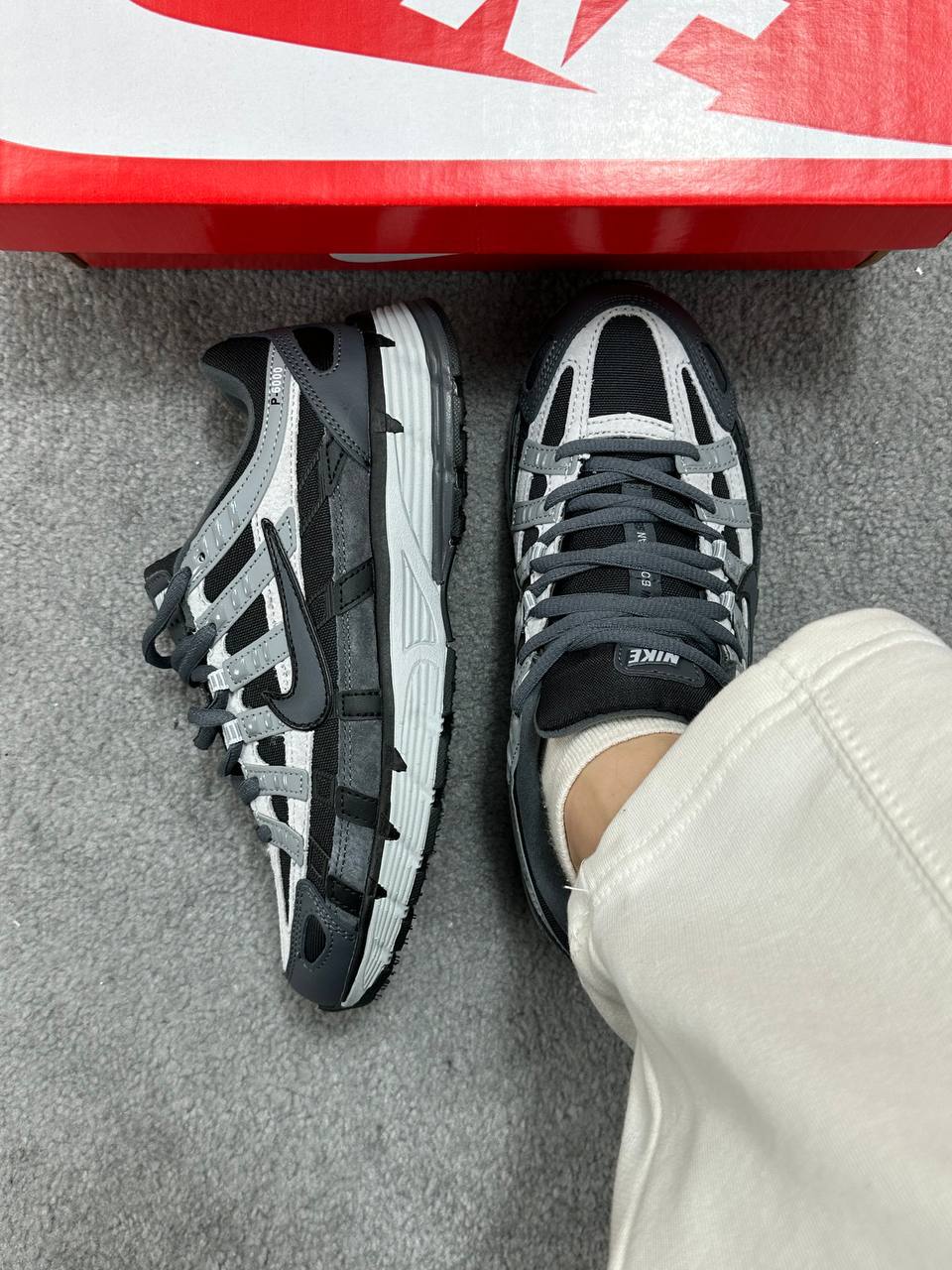Nike P-6000 Black Grey Gore Tex - Зображення 5