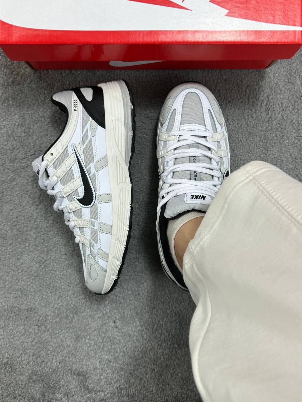 Nike P-6000 White Black Gore Tex - Зображення 5