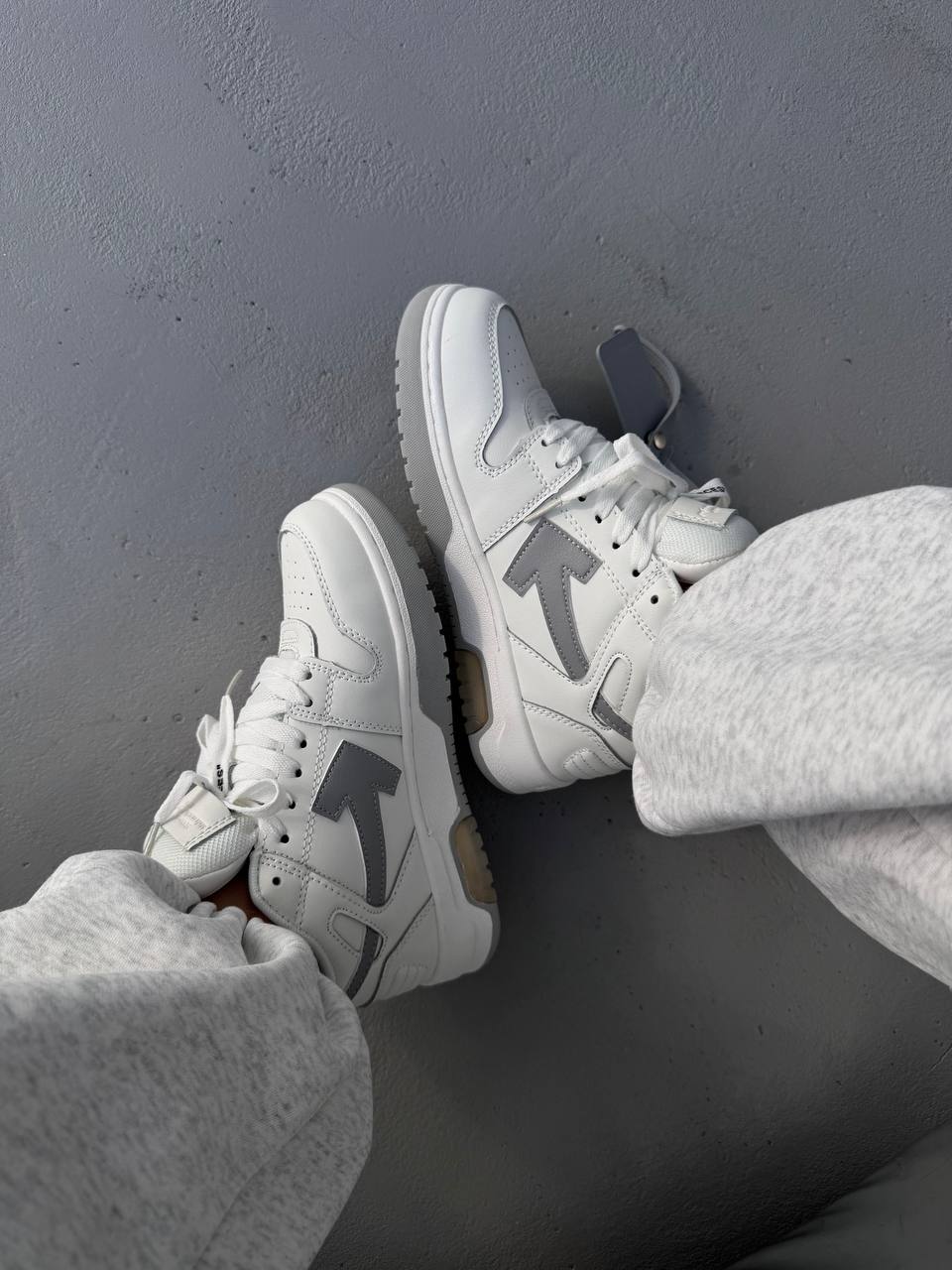 Off White x Out Of Office White Grey - Зображення 5