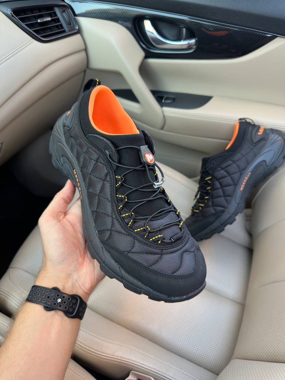 Merrell Ice Cap Moc Ill Stretch Low Black Orange - Зображення 2