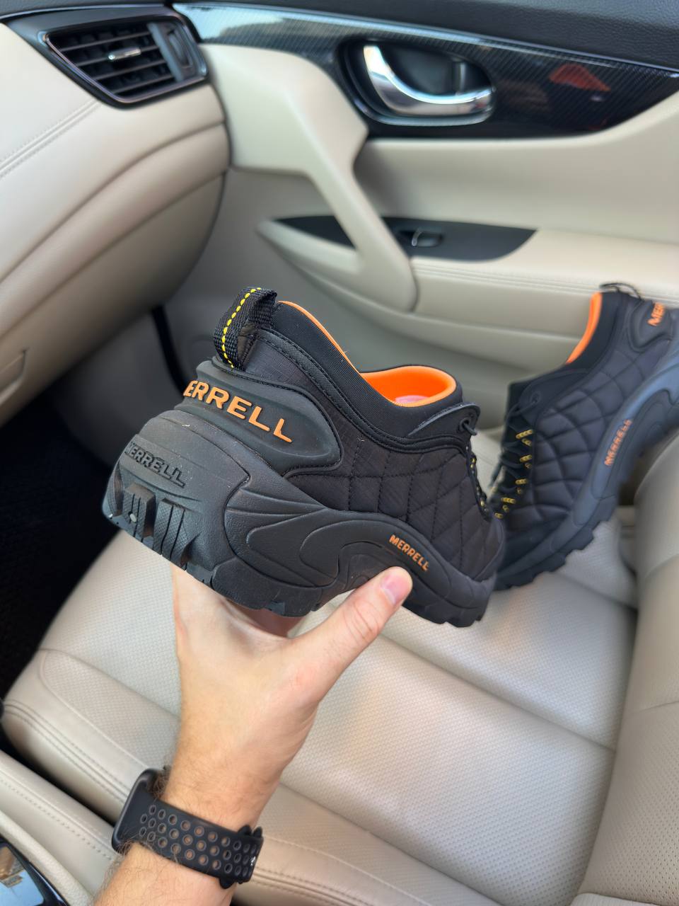 Merrell Ice Cap Moc Ill Stretch Low Black Orange - Зображення 5