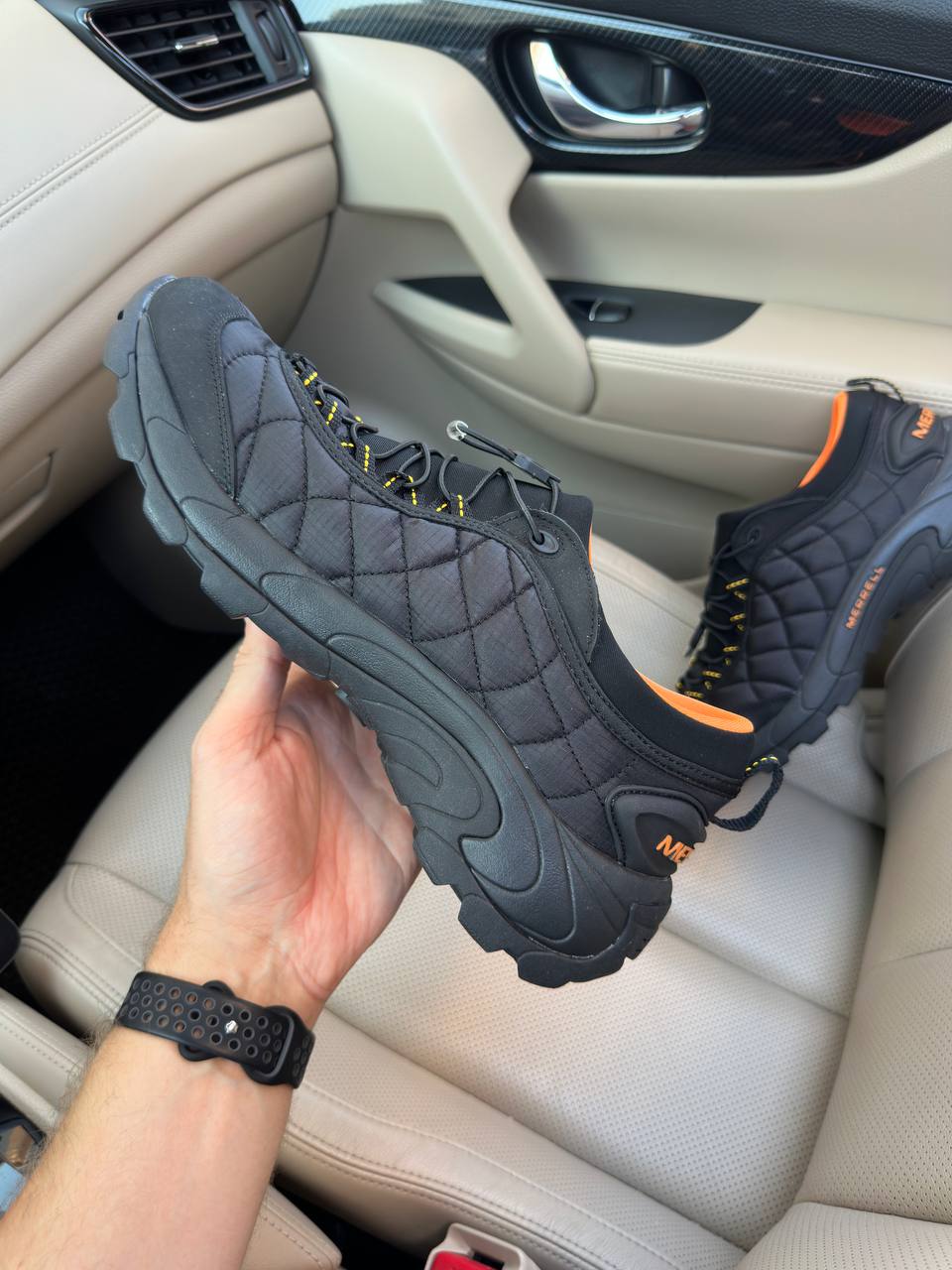 Merrell Ice Cap Moc Ill Stretch Low Black Orange - Зображення 4