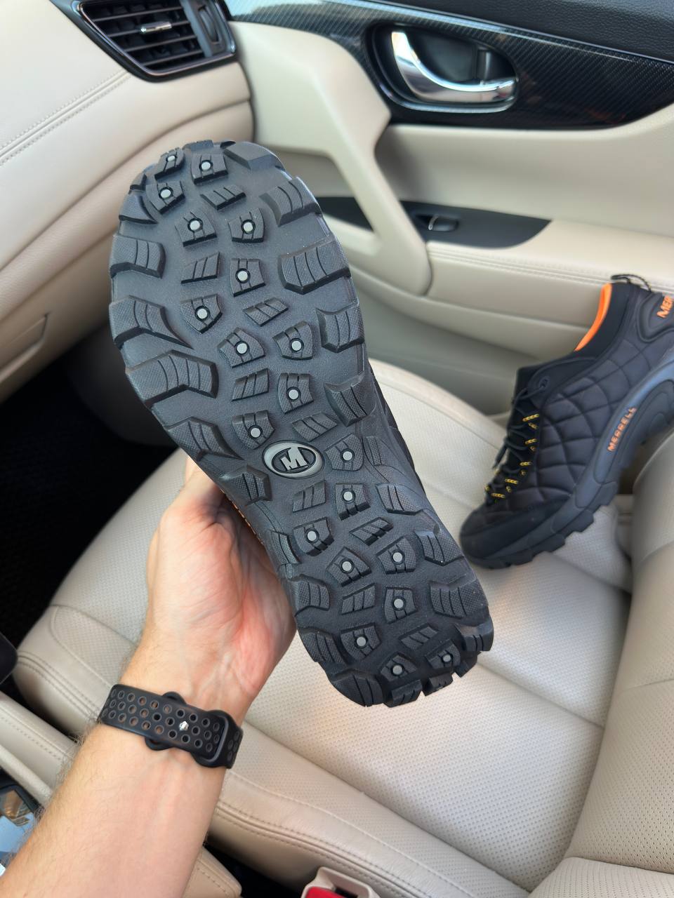 Merrell Ice Cap Moc Ill Stretch Low Black Orange - Зображення 6