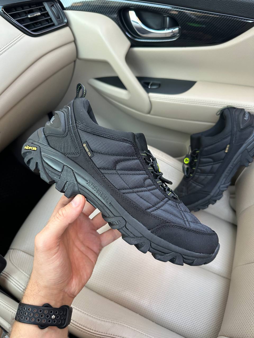 Merrell Ice Cap Moc III Black Light Green
