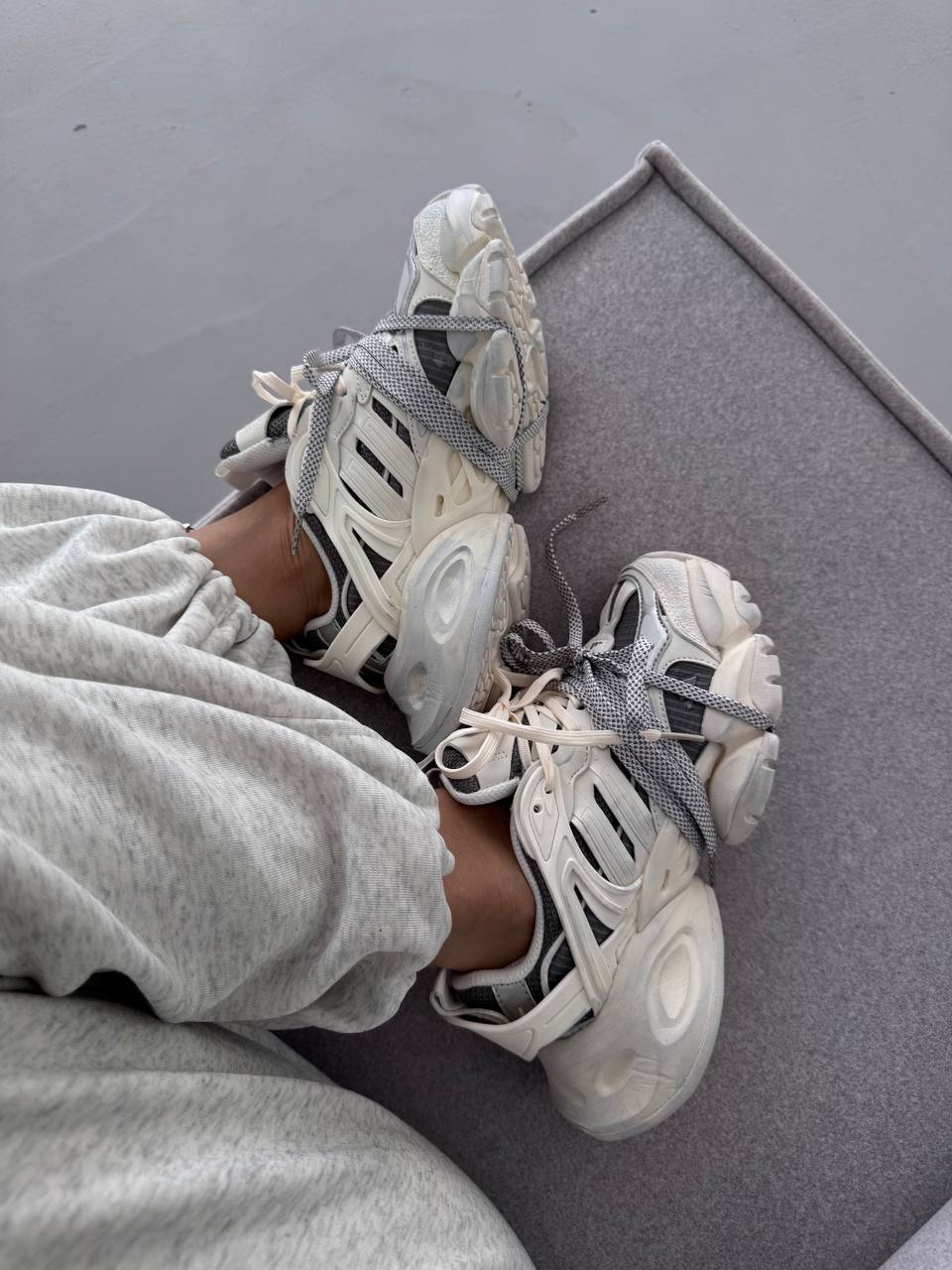 Adidas XLG Runner Dirty White Silver - Зображення 2
