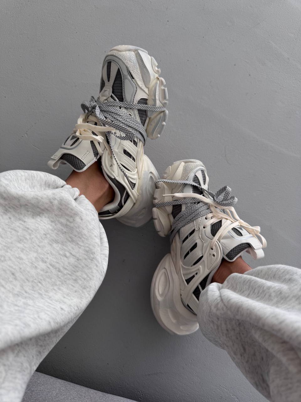Adidas XLG Runner Dirty White Silver - Зображення 4