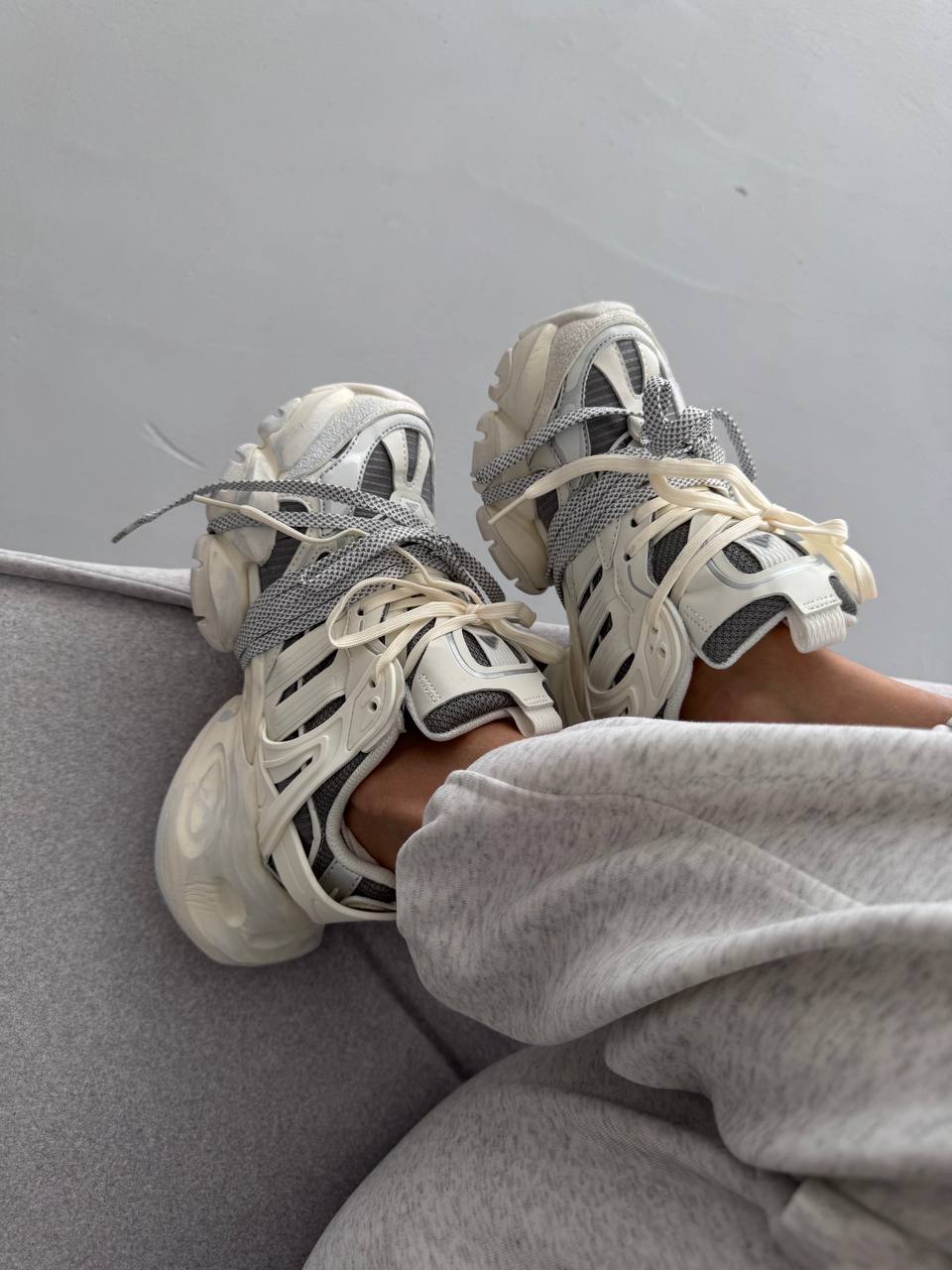 Adidas XLG Runner Dirty White Silver - Зображення 3