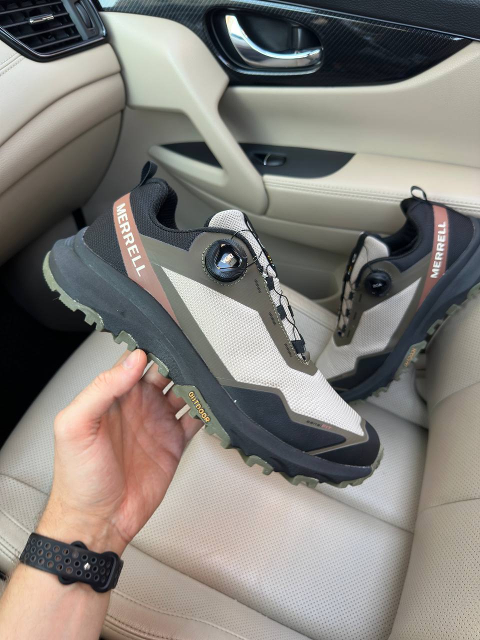 Merrell Shimano BOA Beige Black Khaki