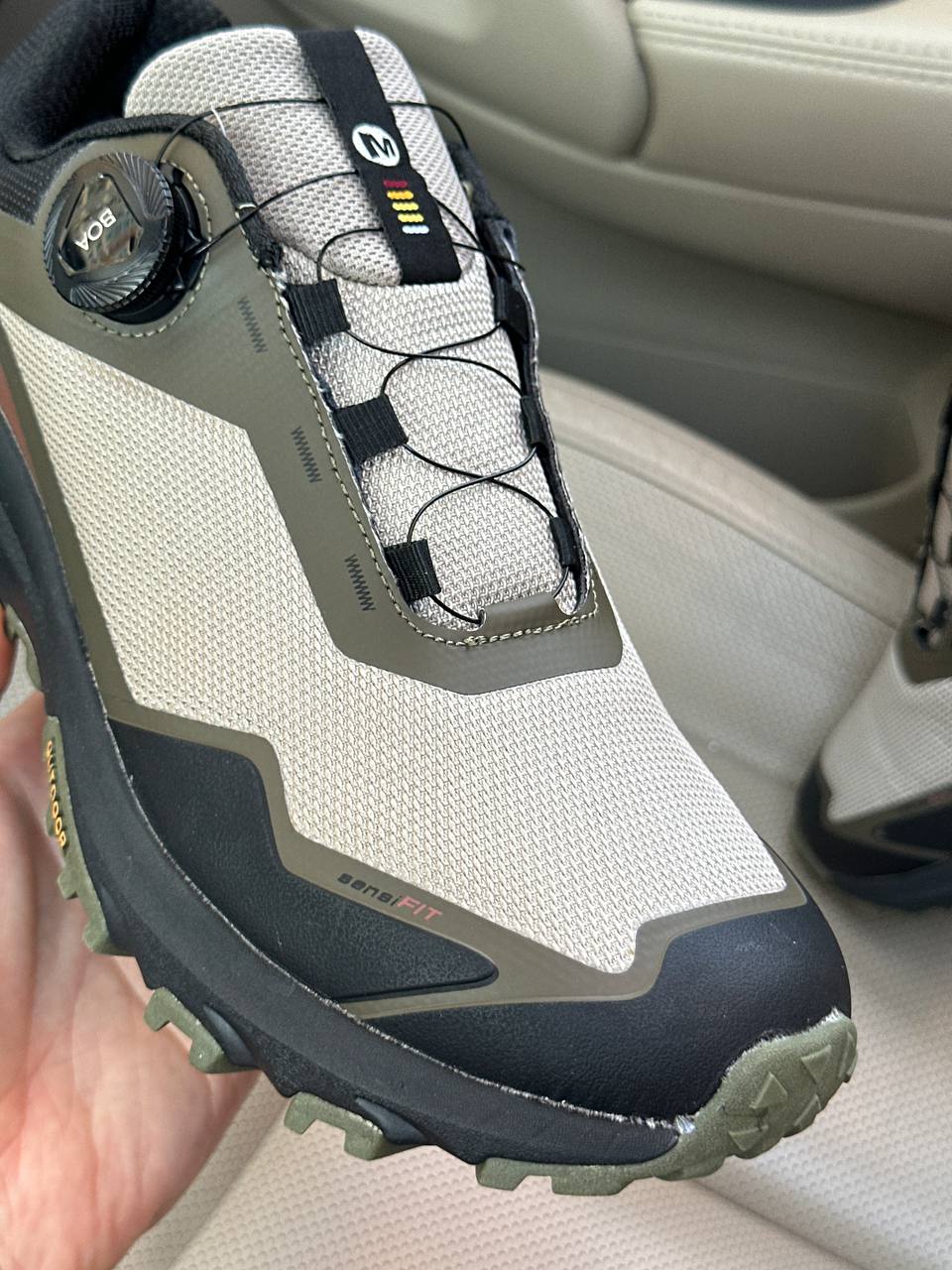 Merrell Shimano BOA Beige Black Khaki - Зображення 4