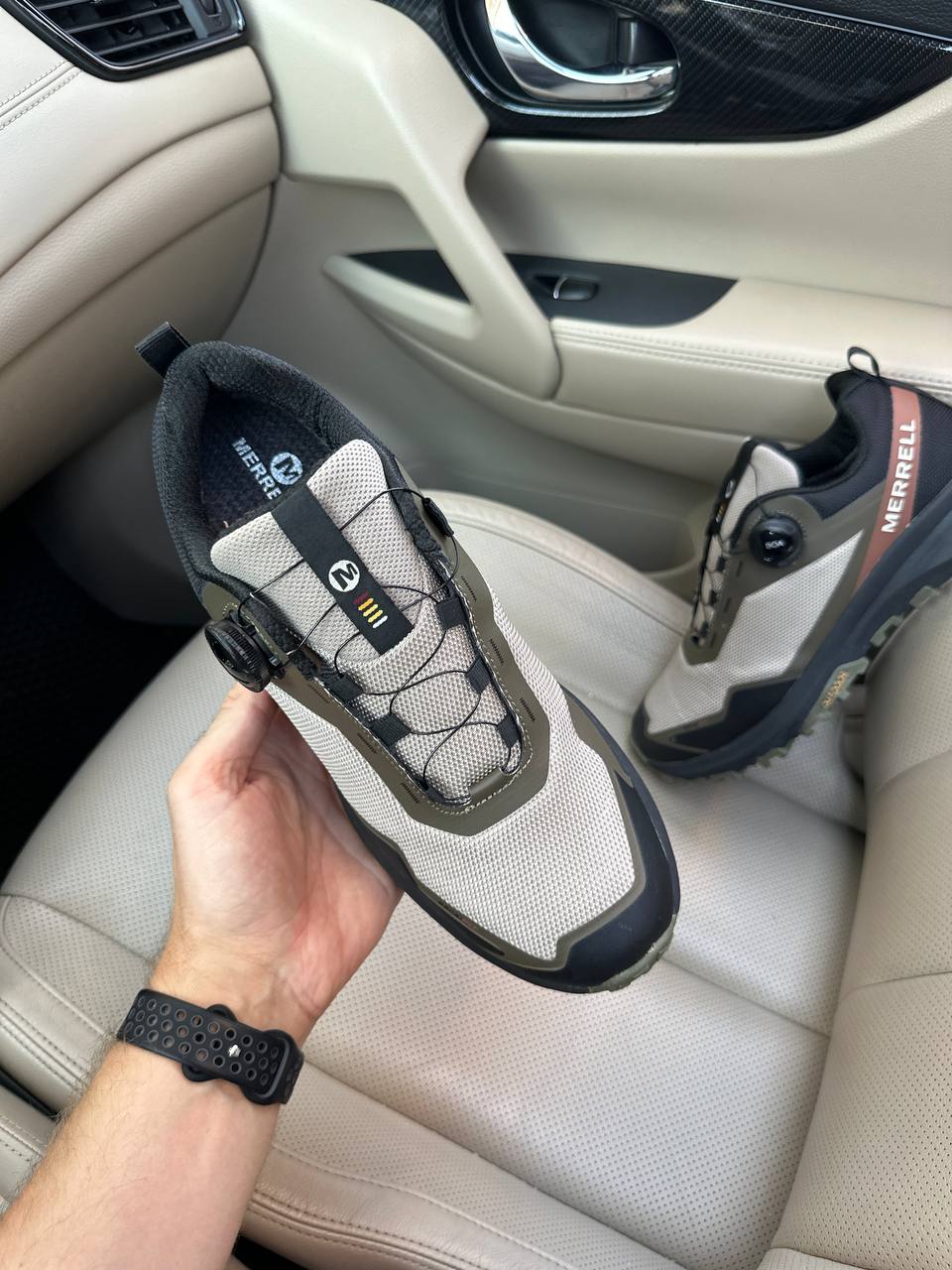 Merrell Shimano BOA Beige Black Khaki - Зображення 3
