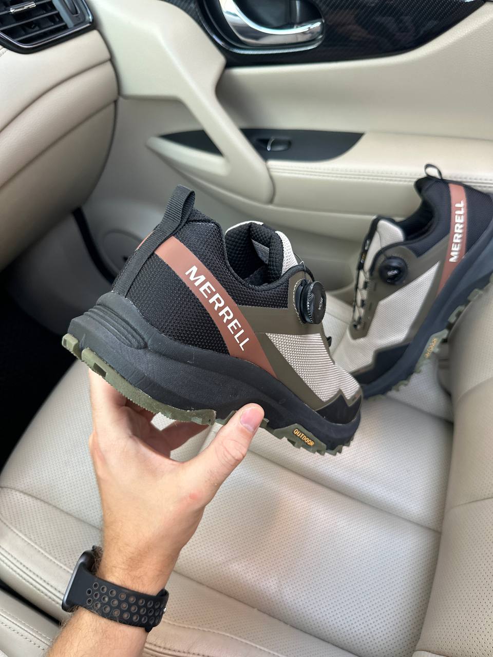 Merrell Shimano BOA Beige Black Khaki - Зображення 6