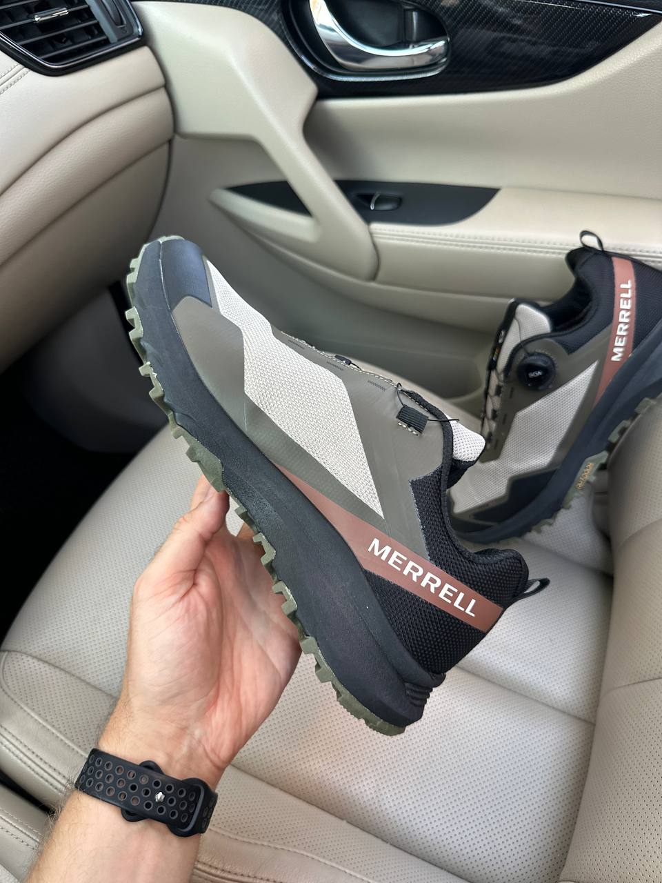 Merrell Shimano BOA Beige Black Khaki - Зображення 5