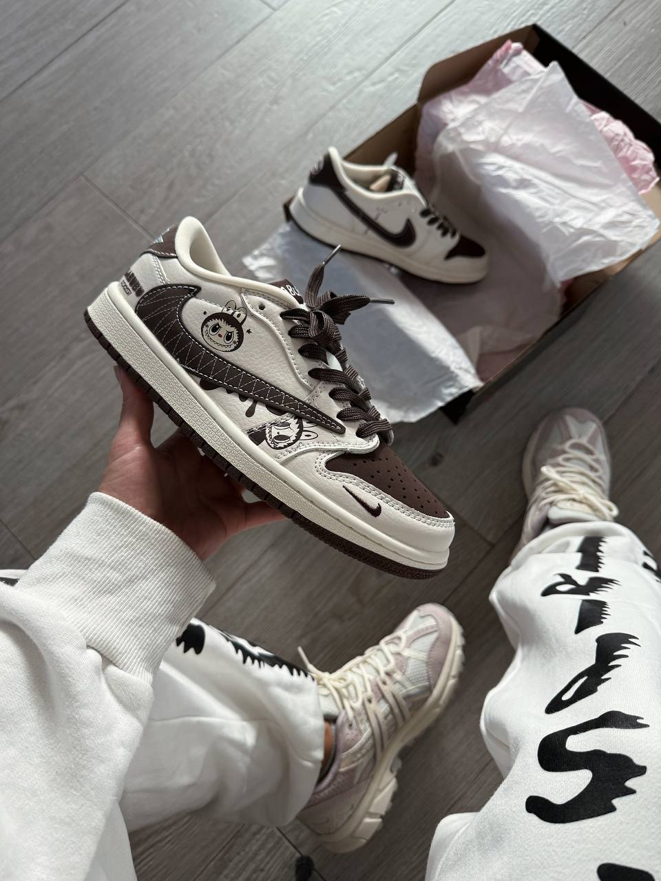 Labudu x Travis Scott x Air Jordan 1 Low