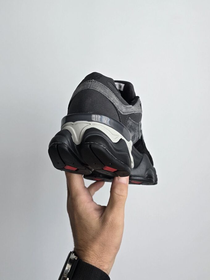 New Balance 9060 Fur Black Grey - Зображення 4
