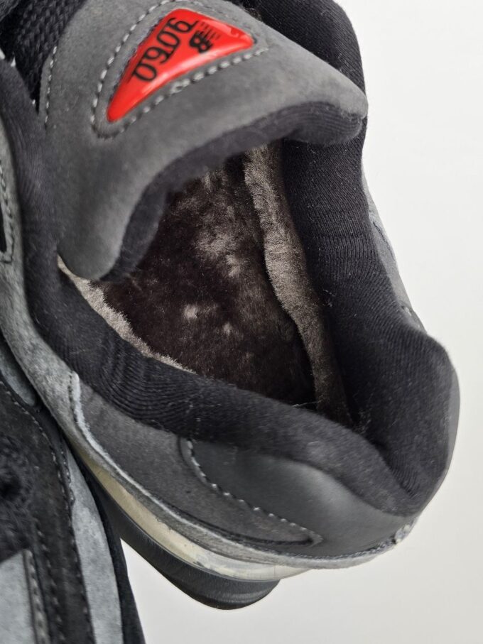 New Balance 9060 Fur Black Grey - Зображення 8